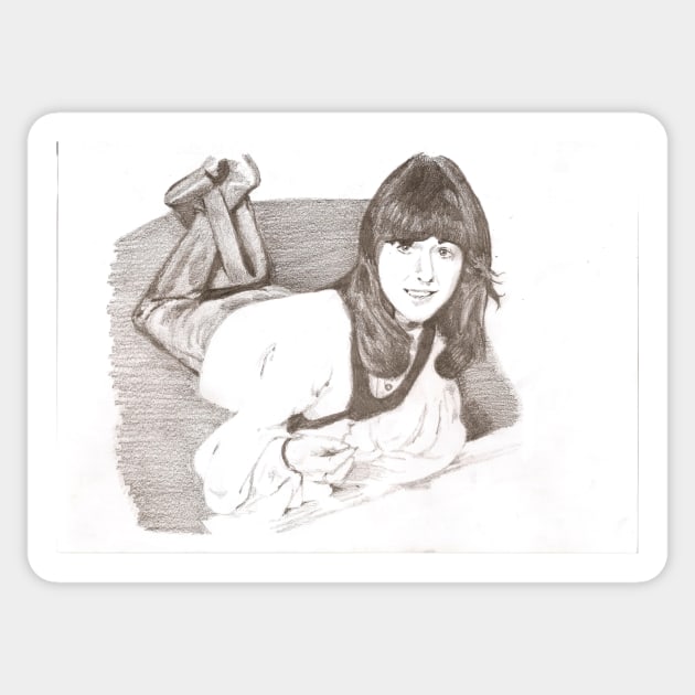 Elisabeth Sladen Sticker by Grant Hudson